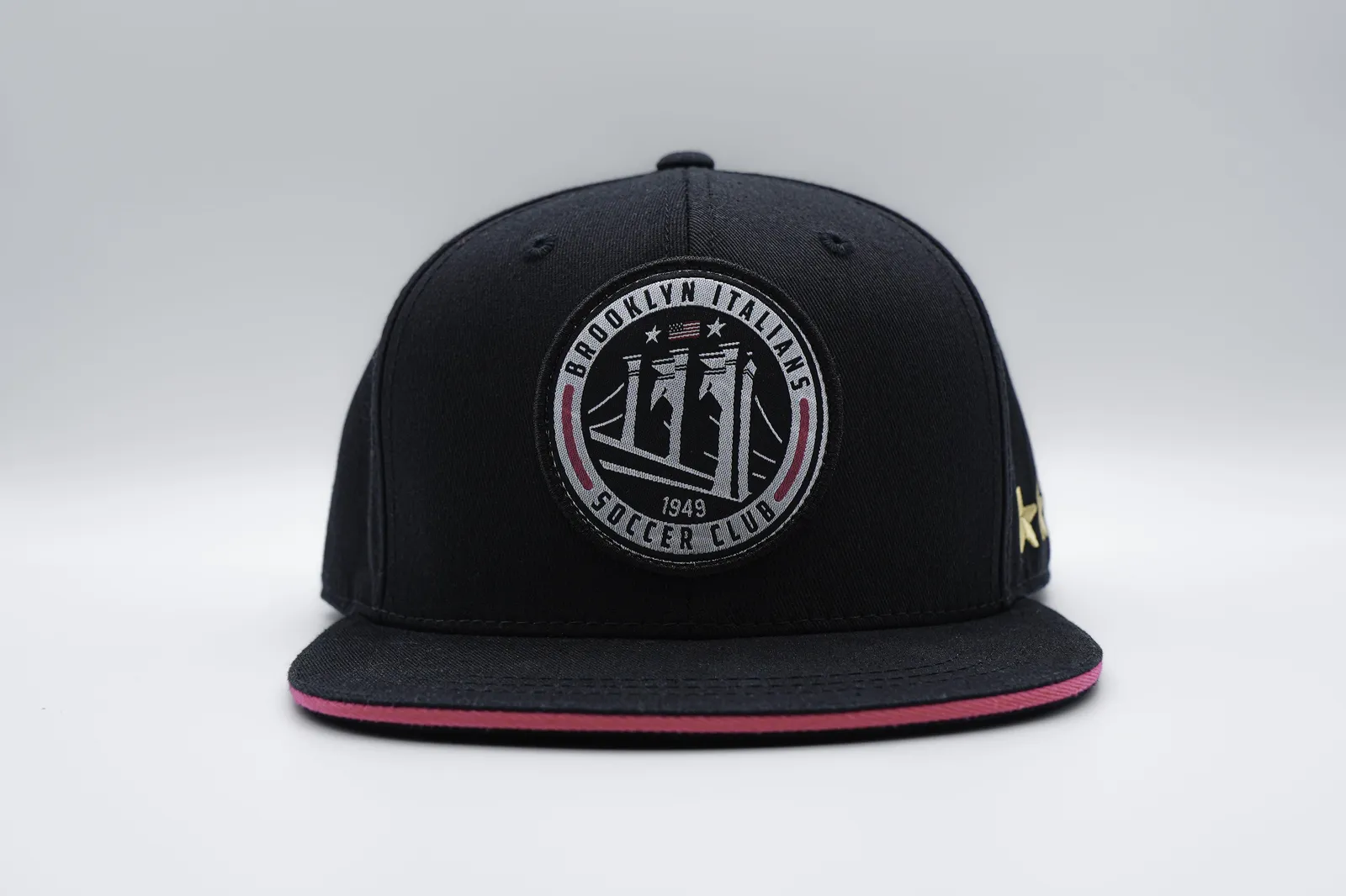 6 panel hats flat brim brooklyn italians anthem branding