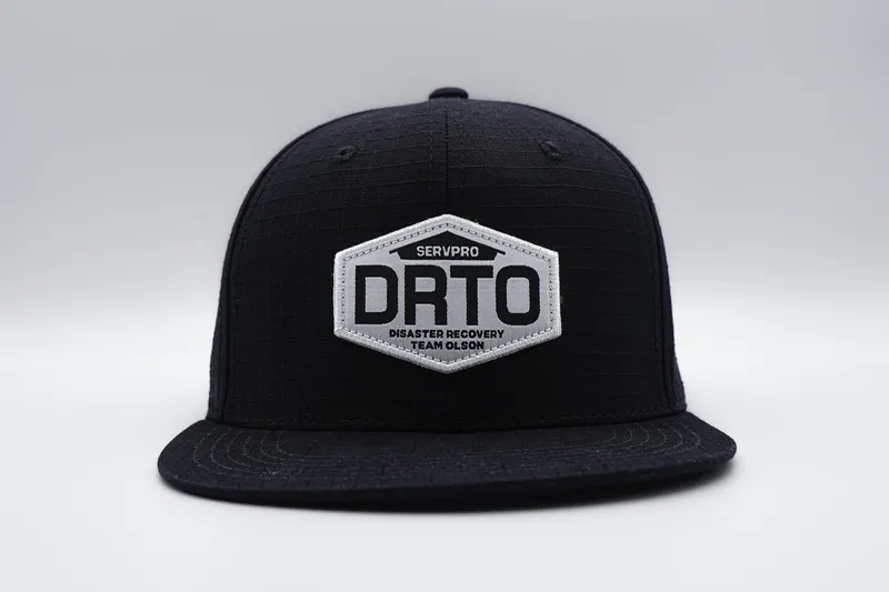 6 panel hats mesh DRTO anthem branding 1
