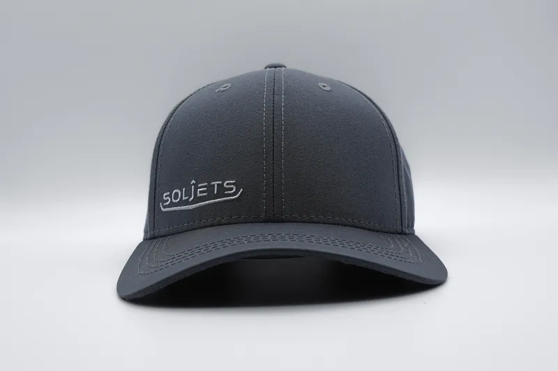 6 panel hats polyester soljets anthem branding