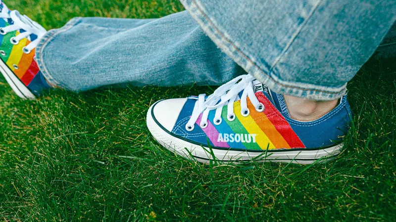 Absolut Converse All Stars Low Top Rainbow Sublimated by Anthem Branding 5