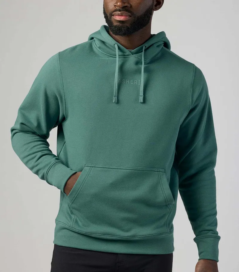 Asher golf tech terry hoodie by anthem branding