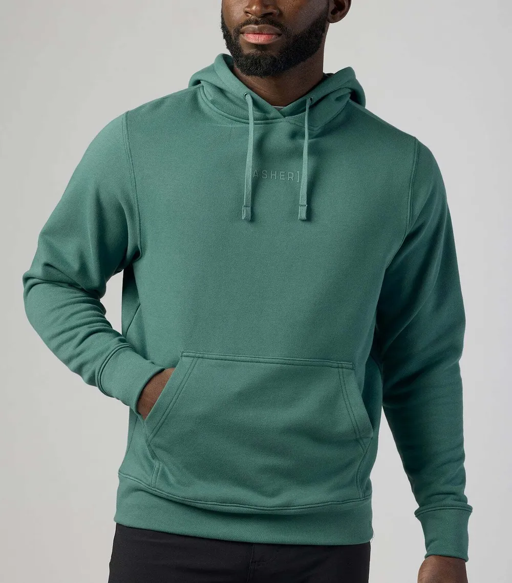 Asher golf tech terry hoodie by anthem branding