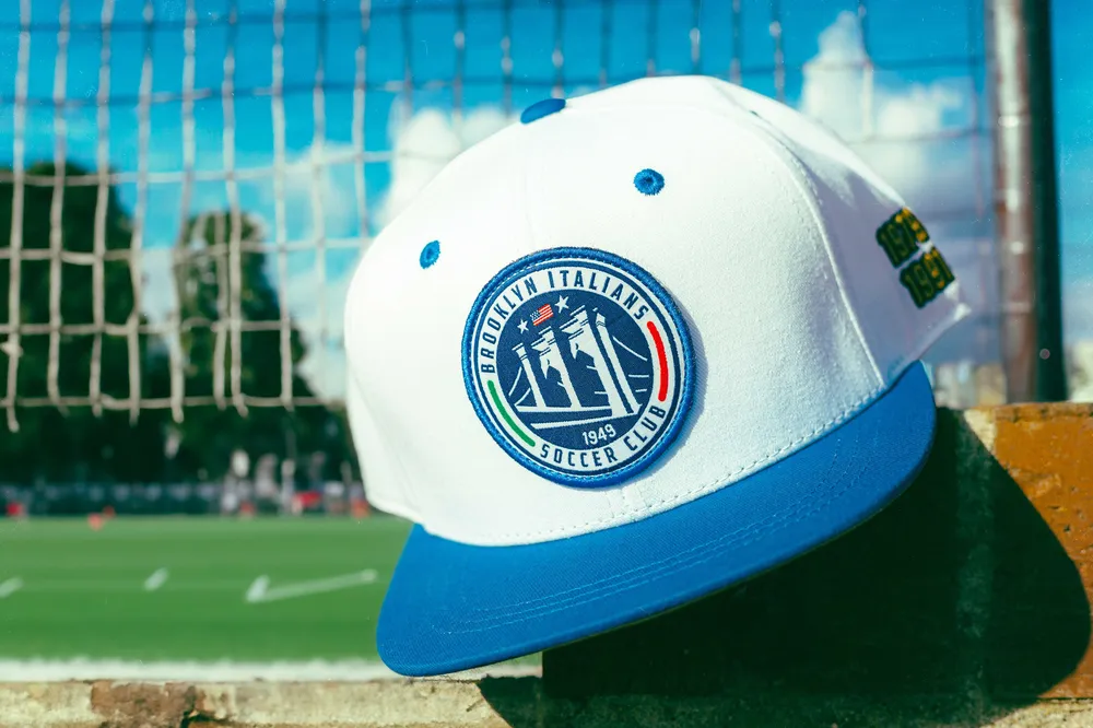 Brooklyn Italians 6 Panel Full Fabric Trucker Hats 15