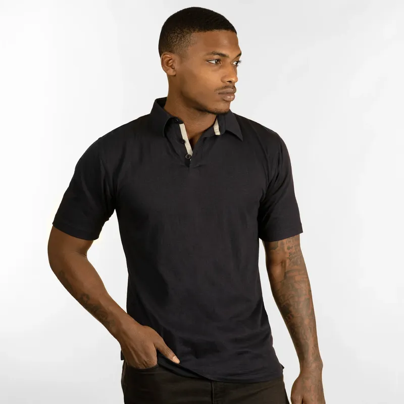 Burnside fader polo shirt by anthem branding