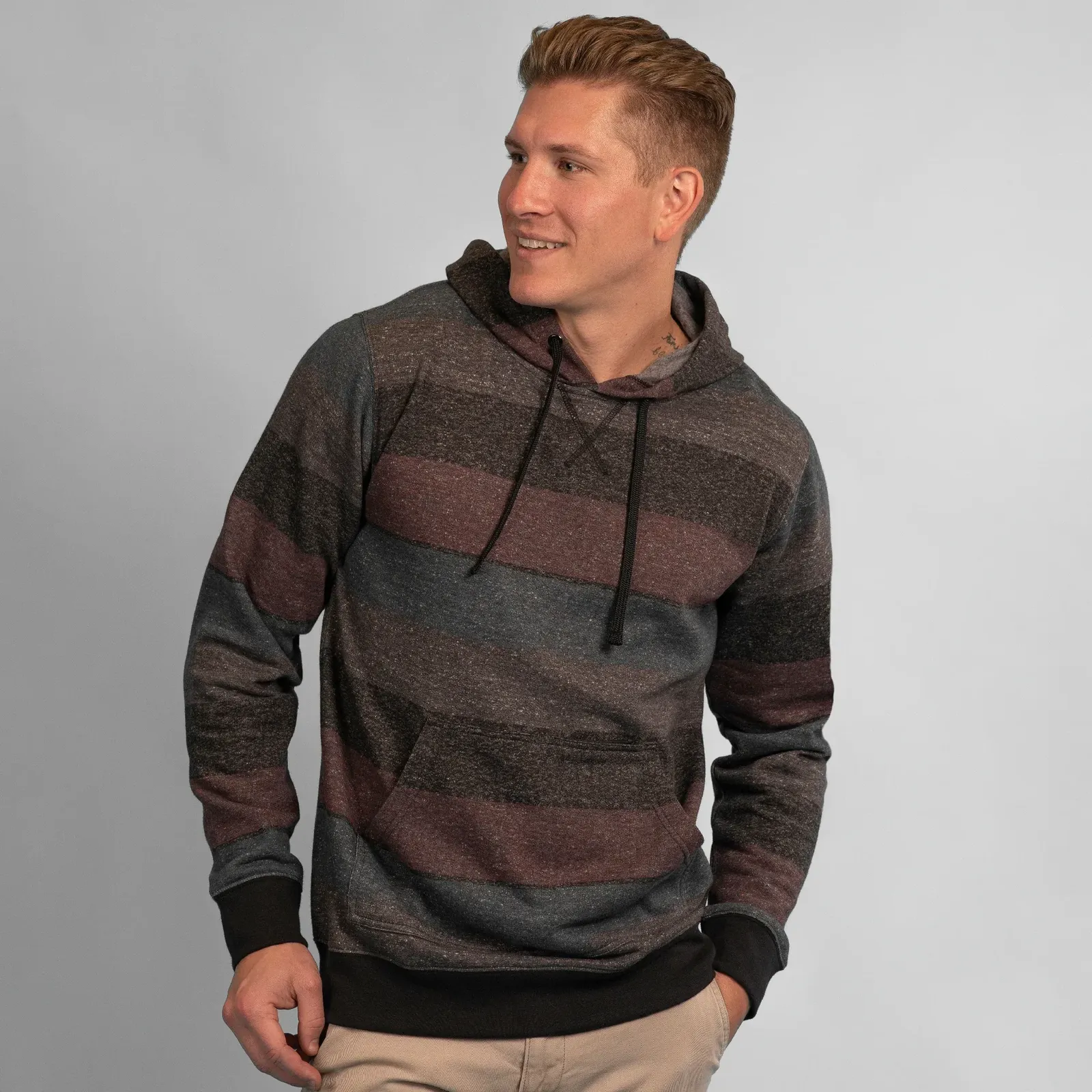 Burnside sante fe pullover hoodie by anthem branding