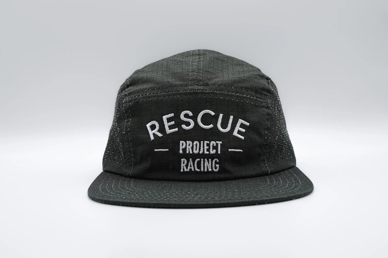 Camper hats mesh rescue racing project anthem branding 1