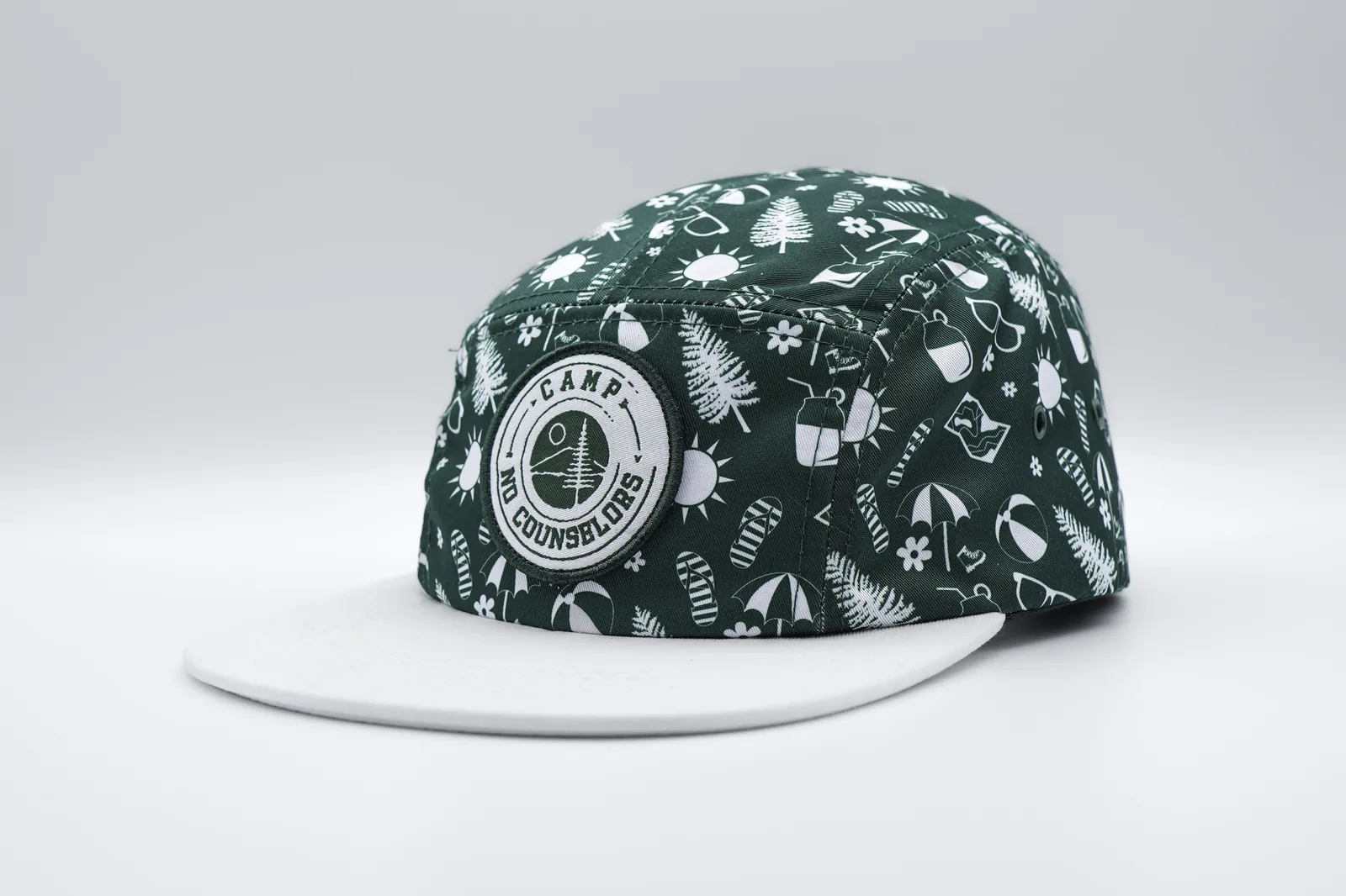 Camper hats nylon camp no counselors anthem branding 3