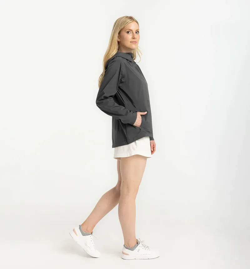 Cloudshield Rain Jacket Black Sand Women 5