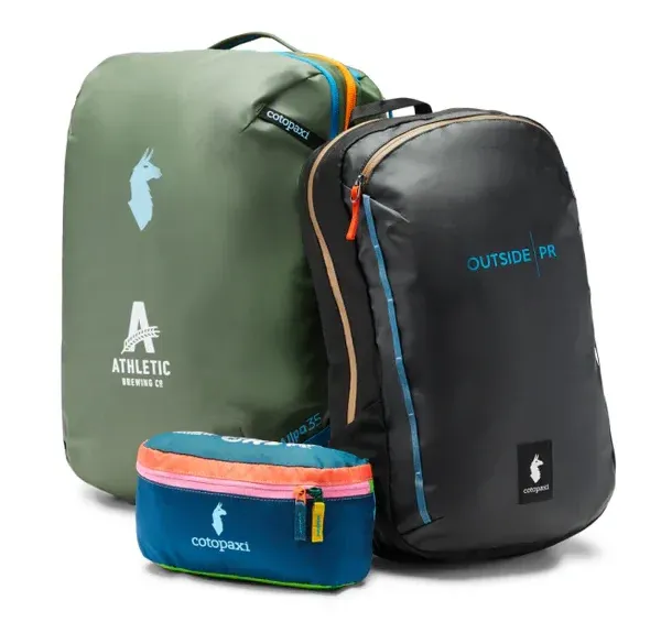 Cotopaxi corporate branded products by anthem branding