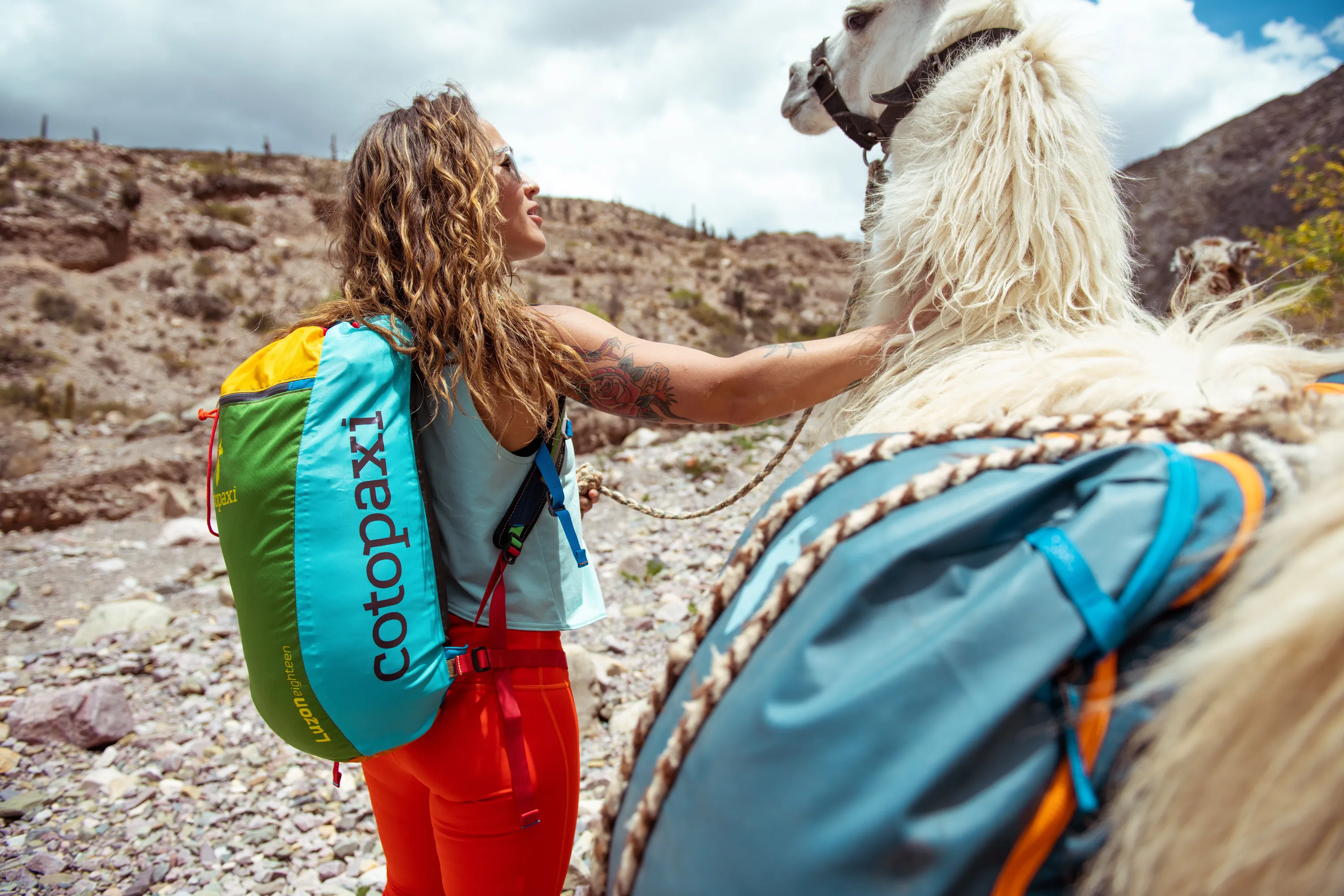 Cotopaxi lifestyle backpack by anthem branding