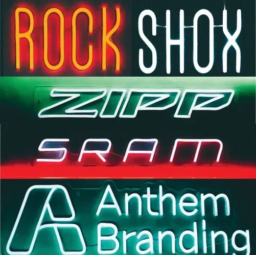 Custom led neon sign by anthem branding