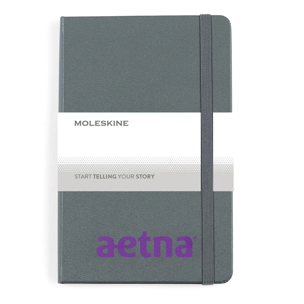 Custom moleskine note book corporate sales anthem branding