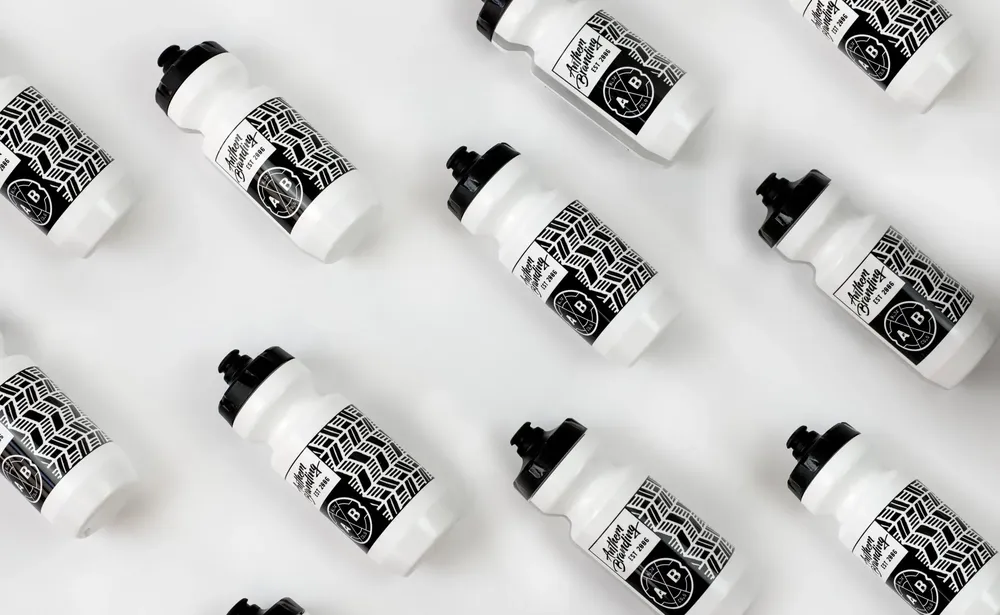 Custom water bottles by anthem branding