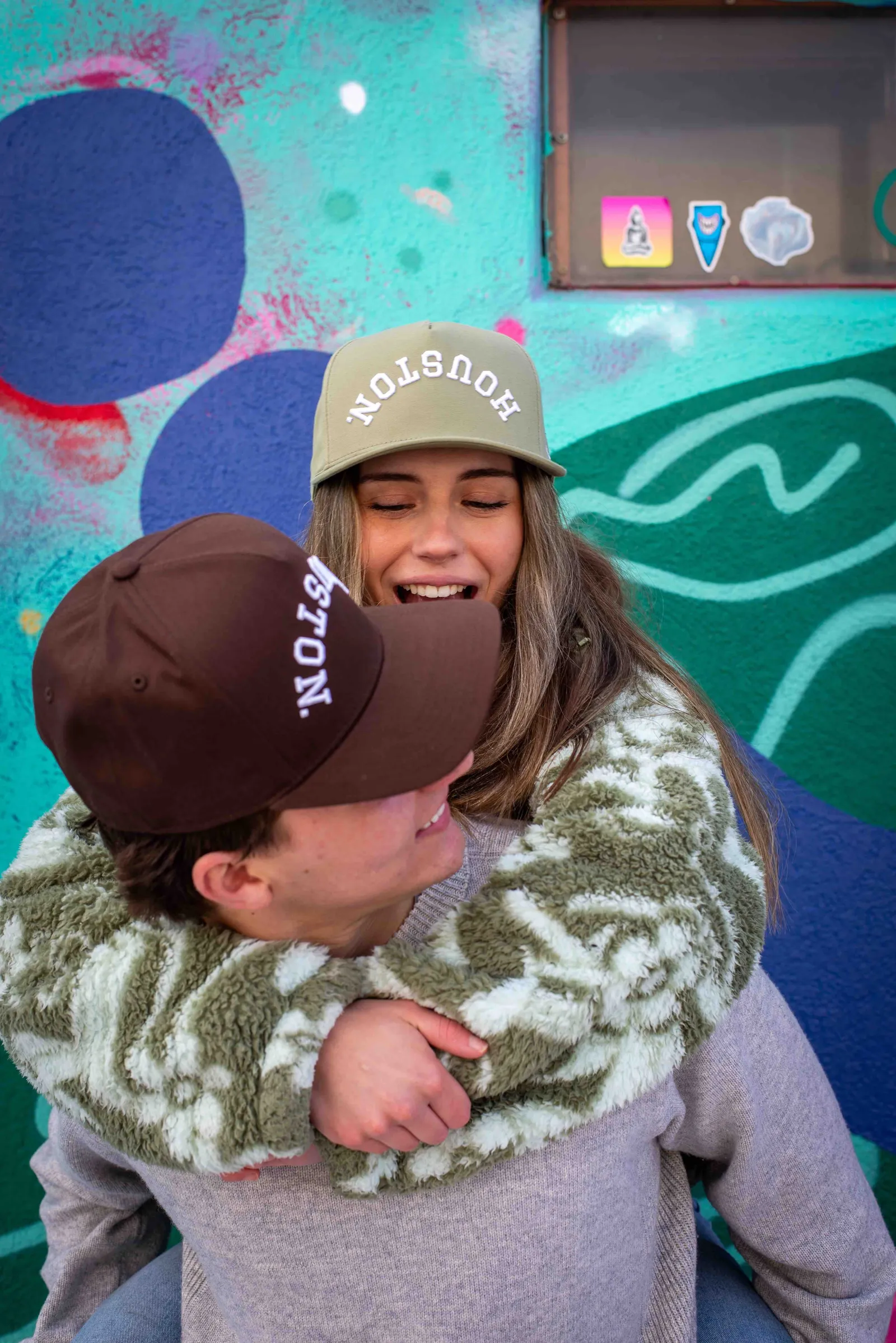 Decker hat houston 5 panel trucker hat