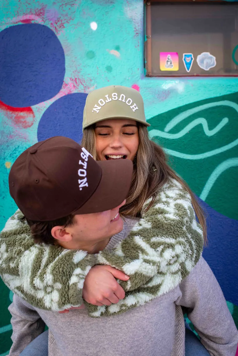 Decker hat houston 5 panel trucker hat