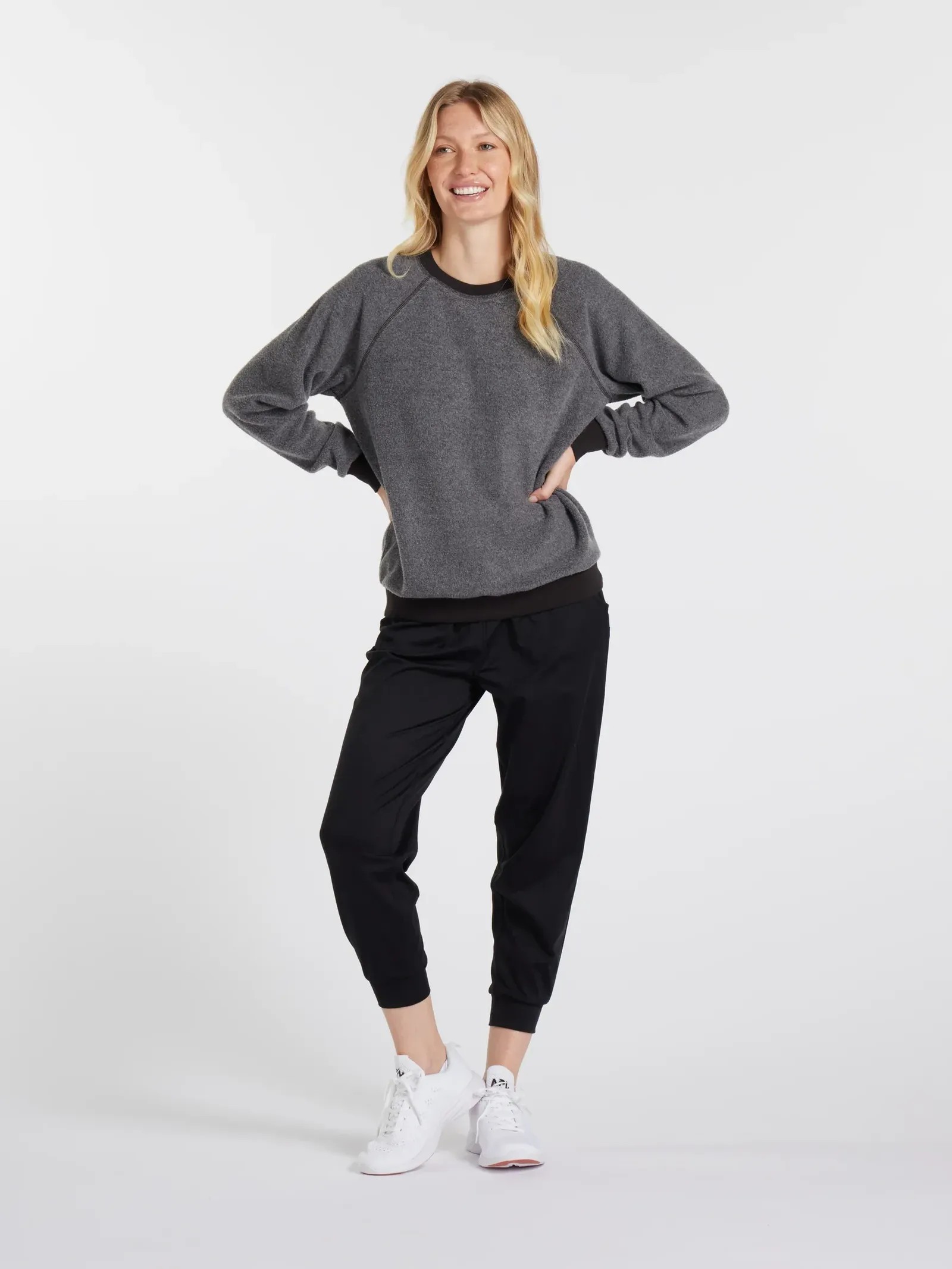 Feat womens blanket blend crewneck by anthem branding 1