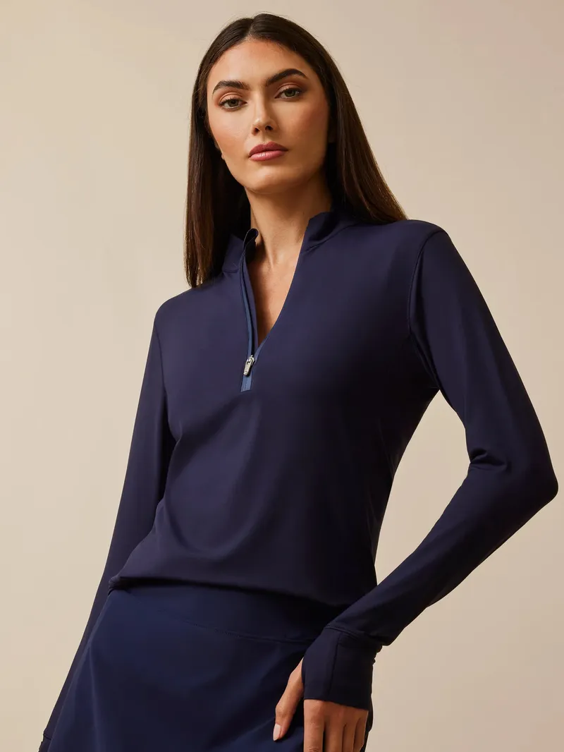 Greyson womens quarter zip corporate sales by anthem branding