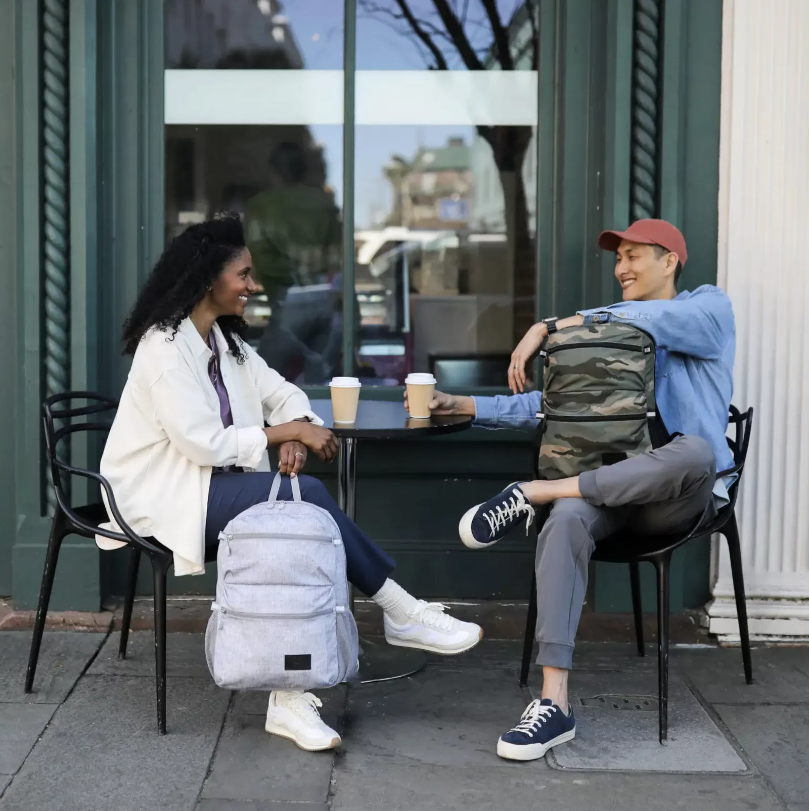 High sierra roller wheeled backpack by anthem branding 4