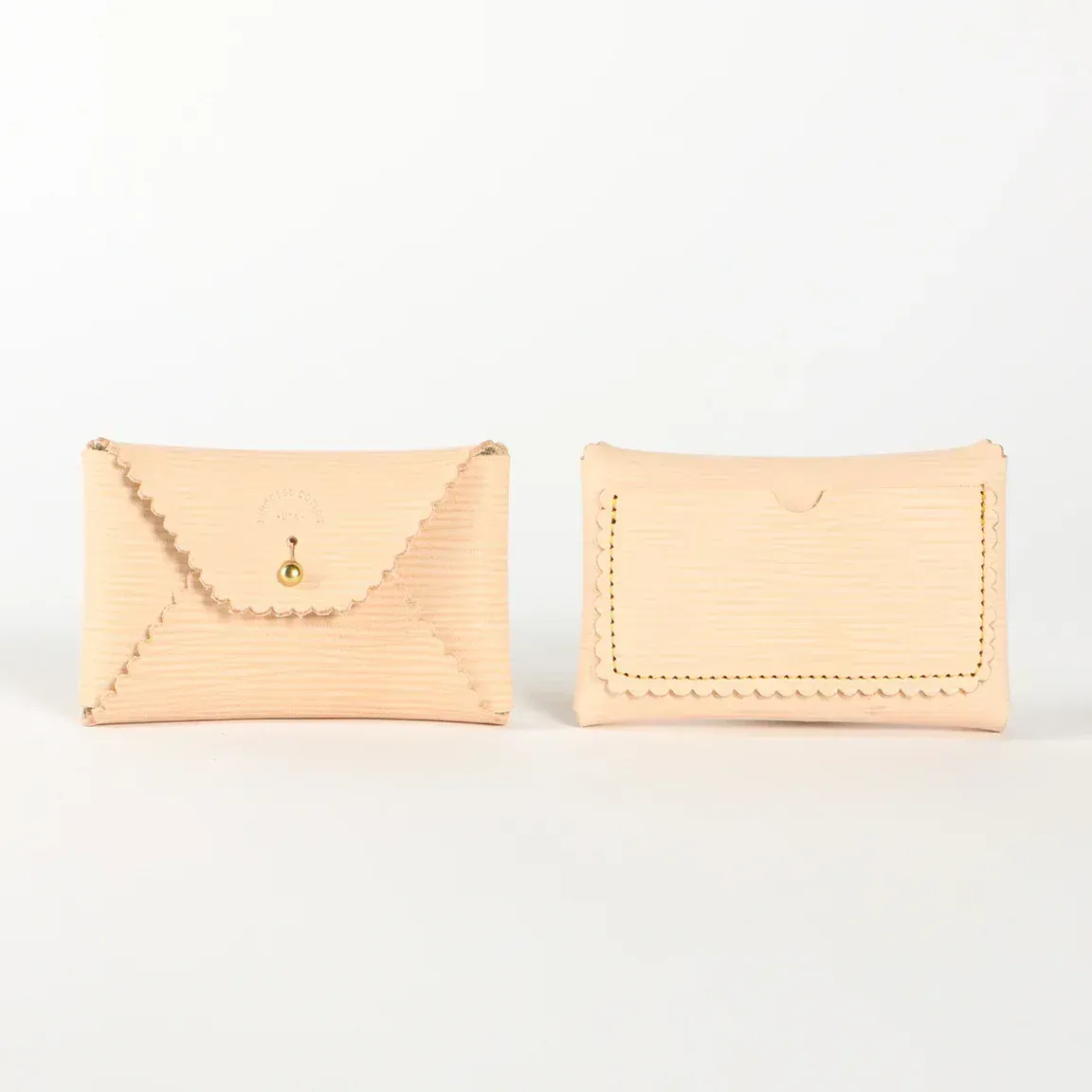 Immodest cotton scallop wallet undyed by anthem branding