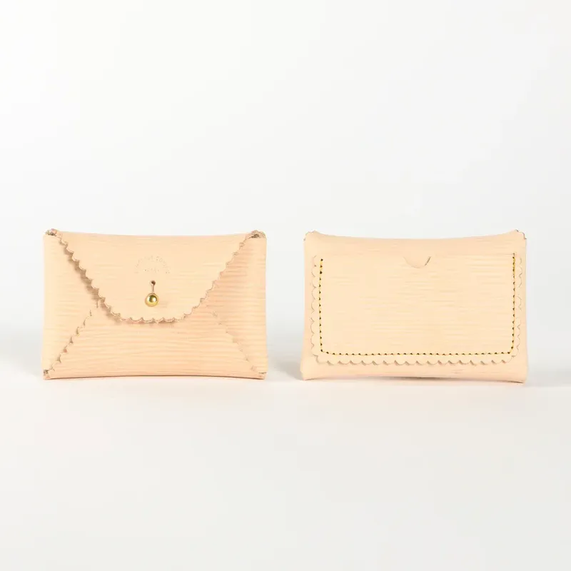 Immodest cotton scallop wallet undyed by anthem branding