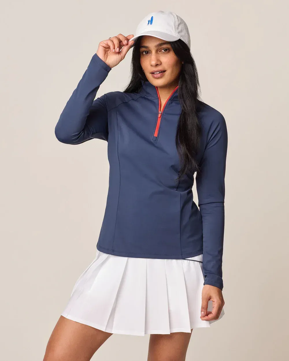 Johnnie o womens 14zip group sales anthem branding