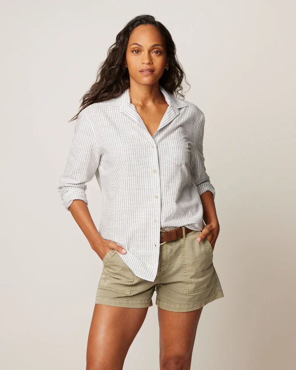 Johnnie o womens button up group sales anthem branding