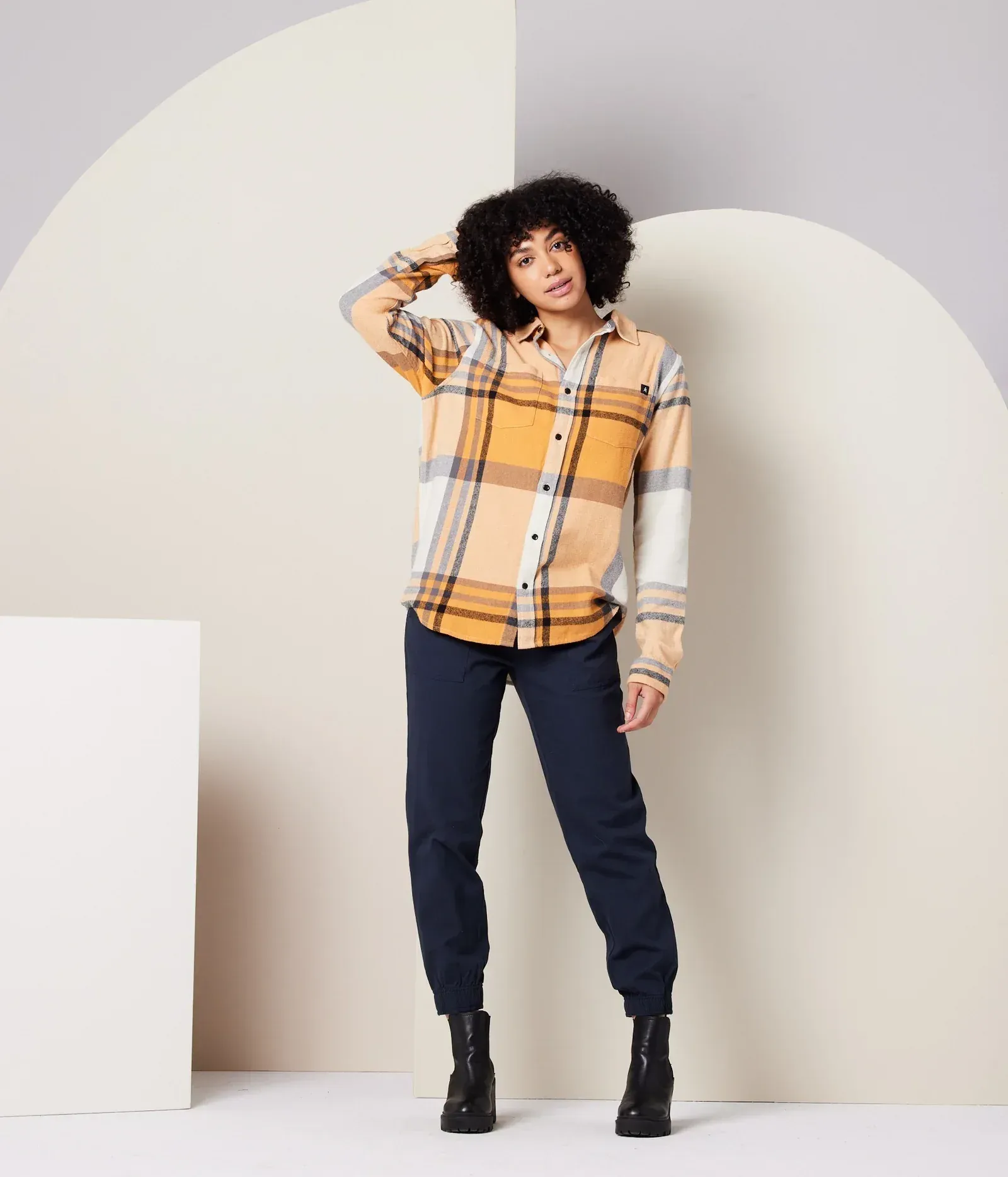 Known supply unisex flannel by anthem branding