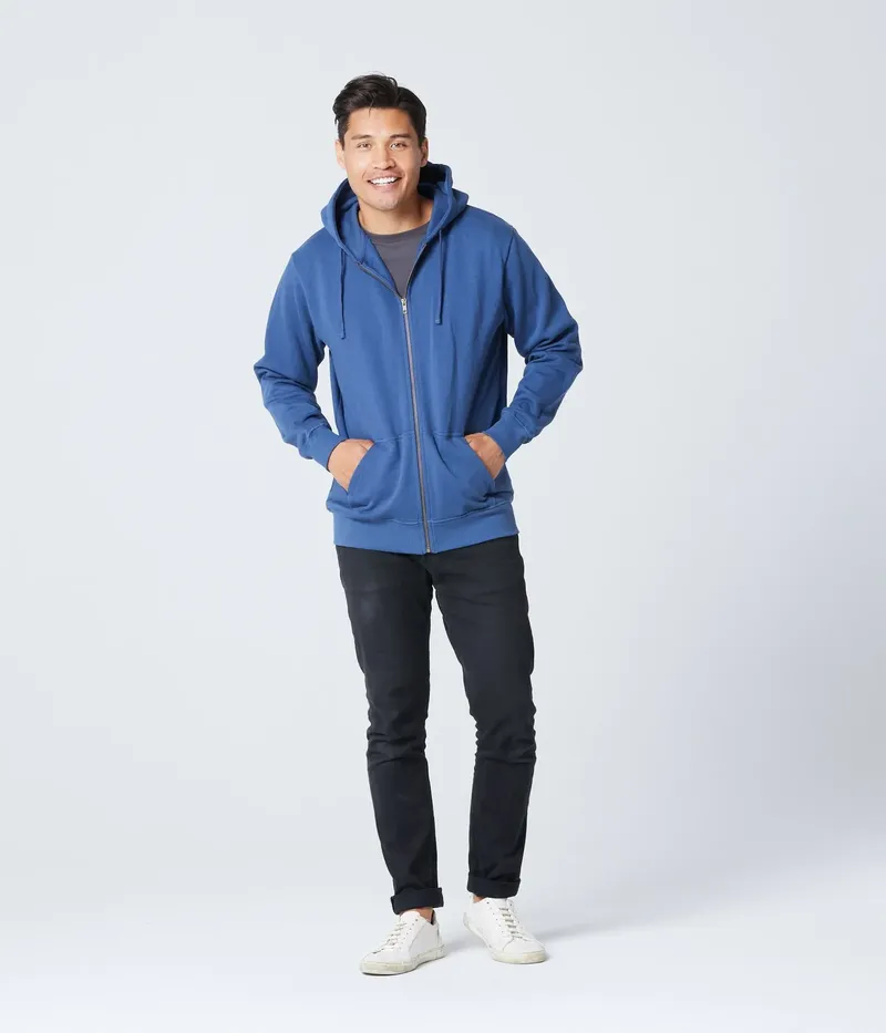 Known supply unisex zip hoodie by anthem branding