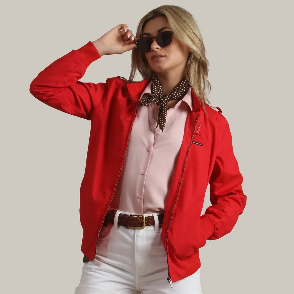 Members only womens classic iconic racer jacket by anthem branding