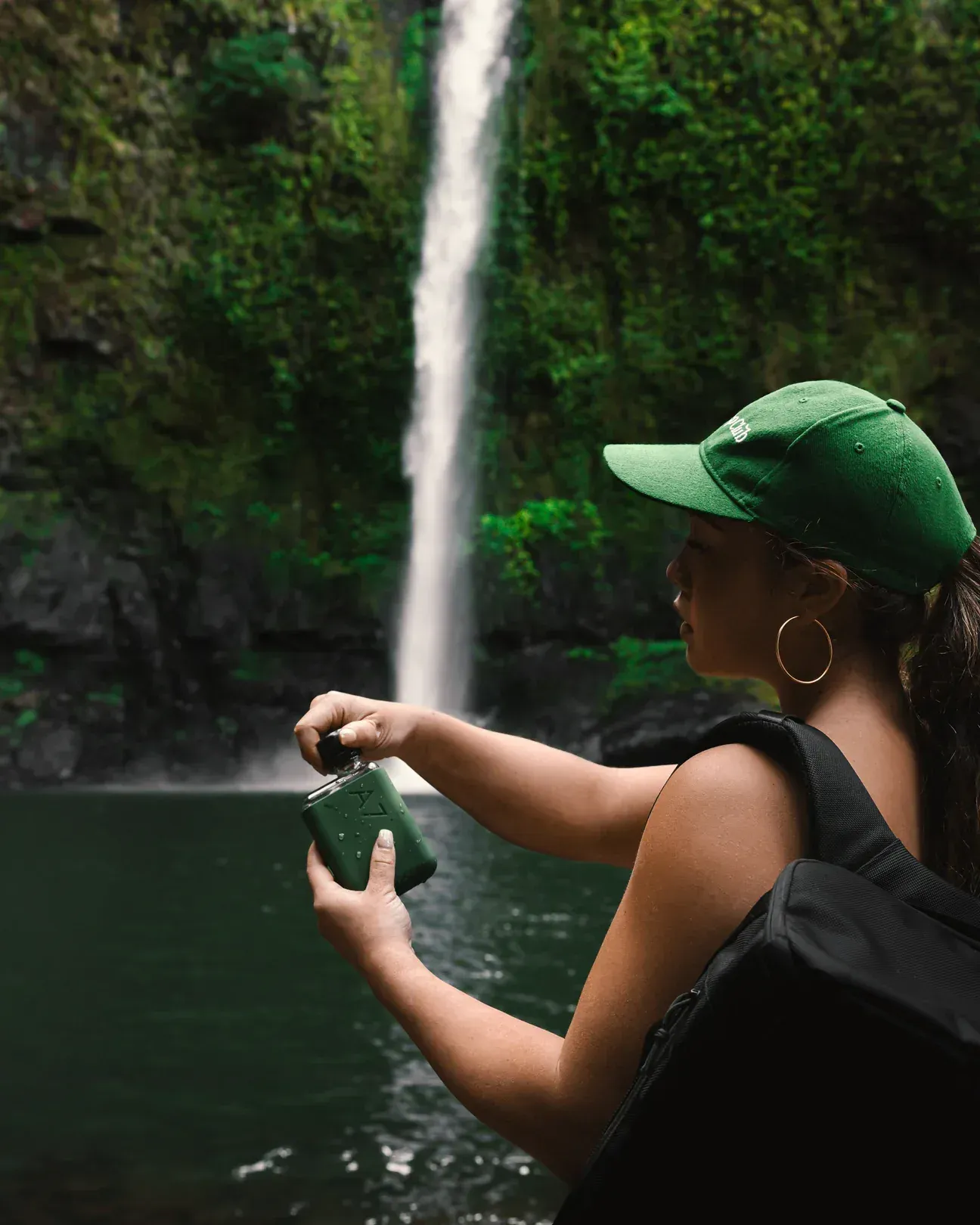 Memobottle A7 Silicone Sleeve moss green by anthem branding