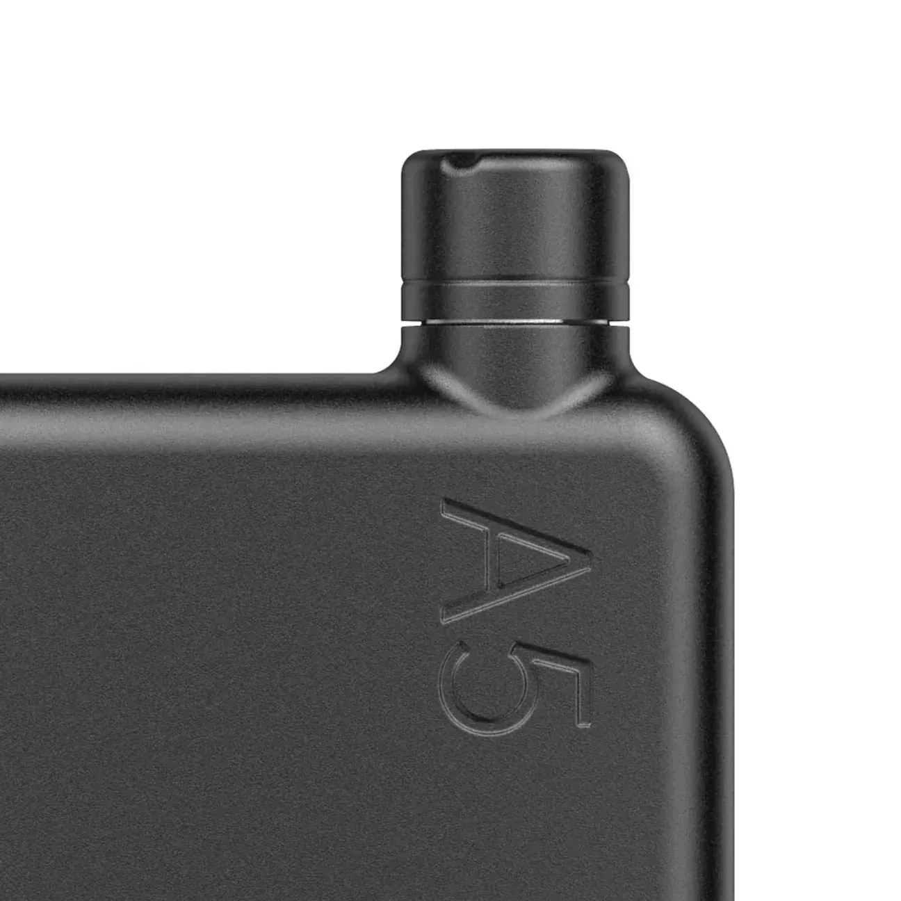 Memobottle black lid stainless steel by anthem branding