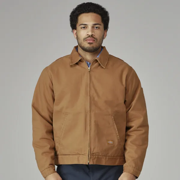 Mens industrial duck jacket by anthem branding