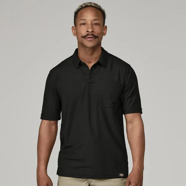 Mens Pocketed Performance Polo by anthem branding