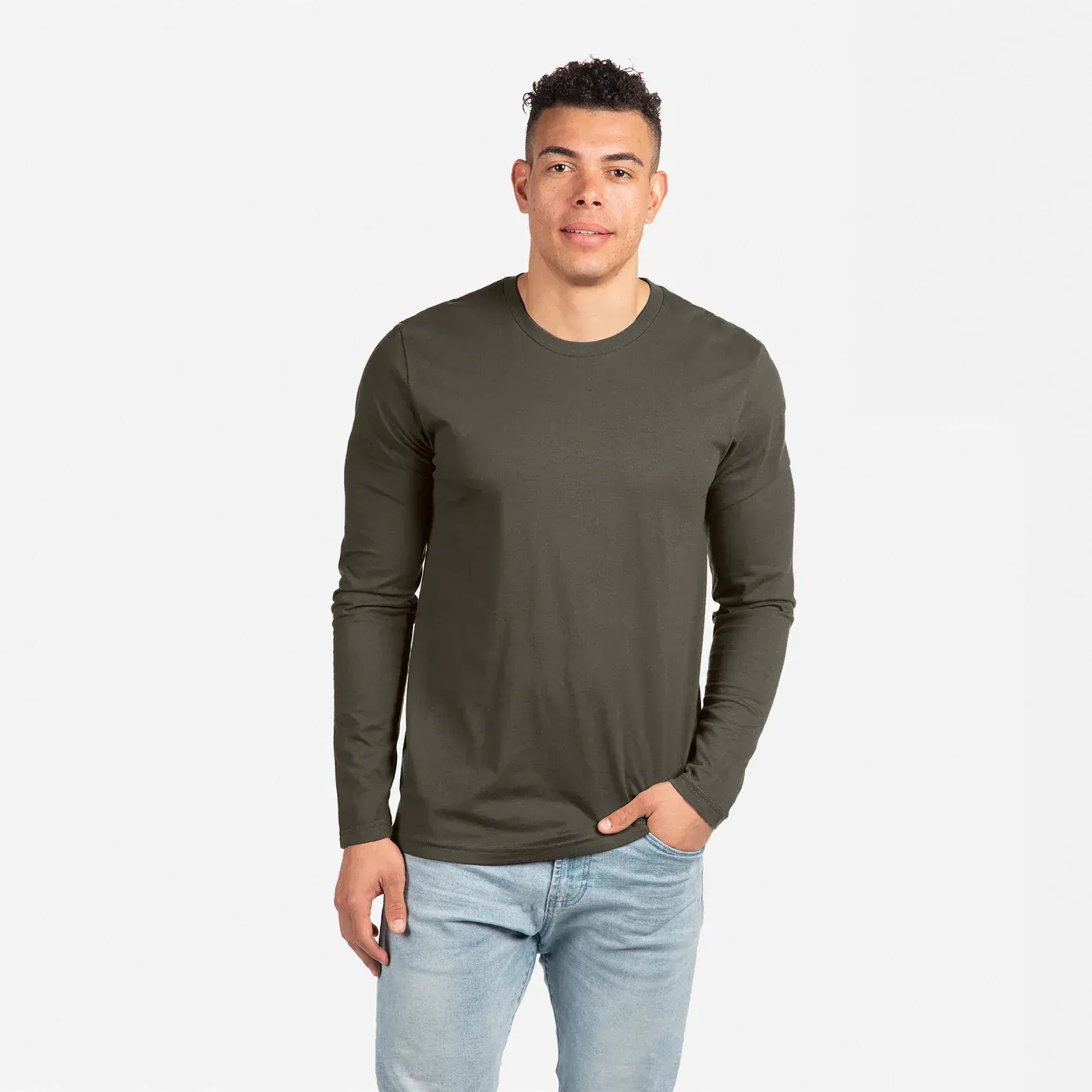 Next level unisex cotton long sleeve tshirt by anthem branding