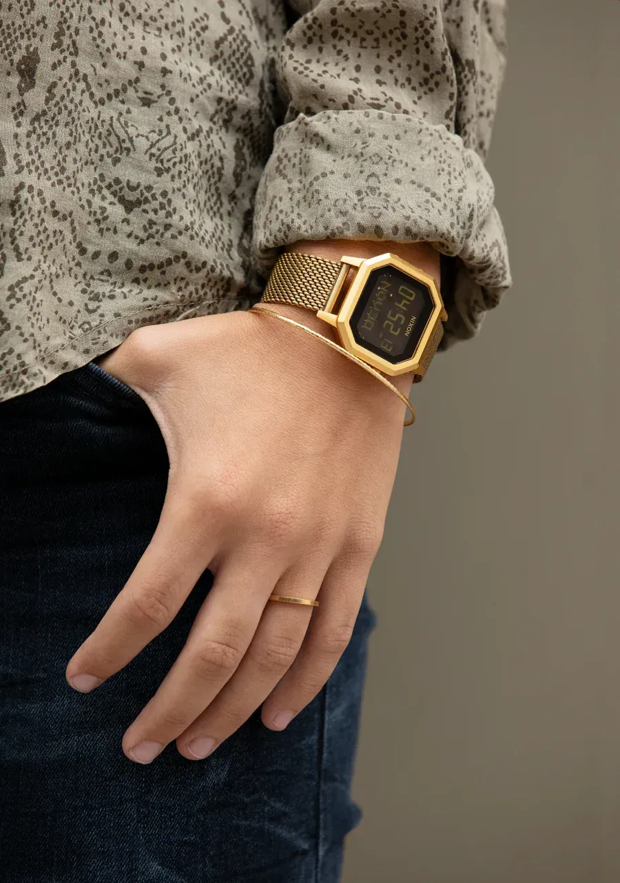 Nixon siren milanese watch by anthem branding