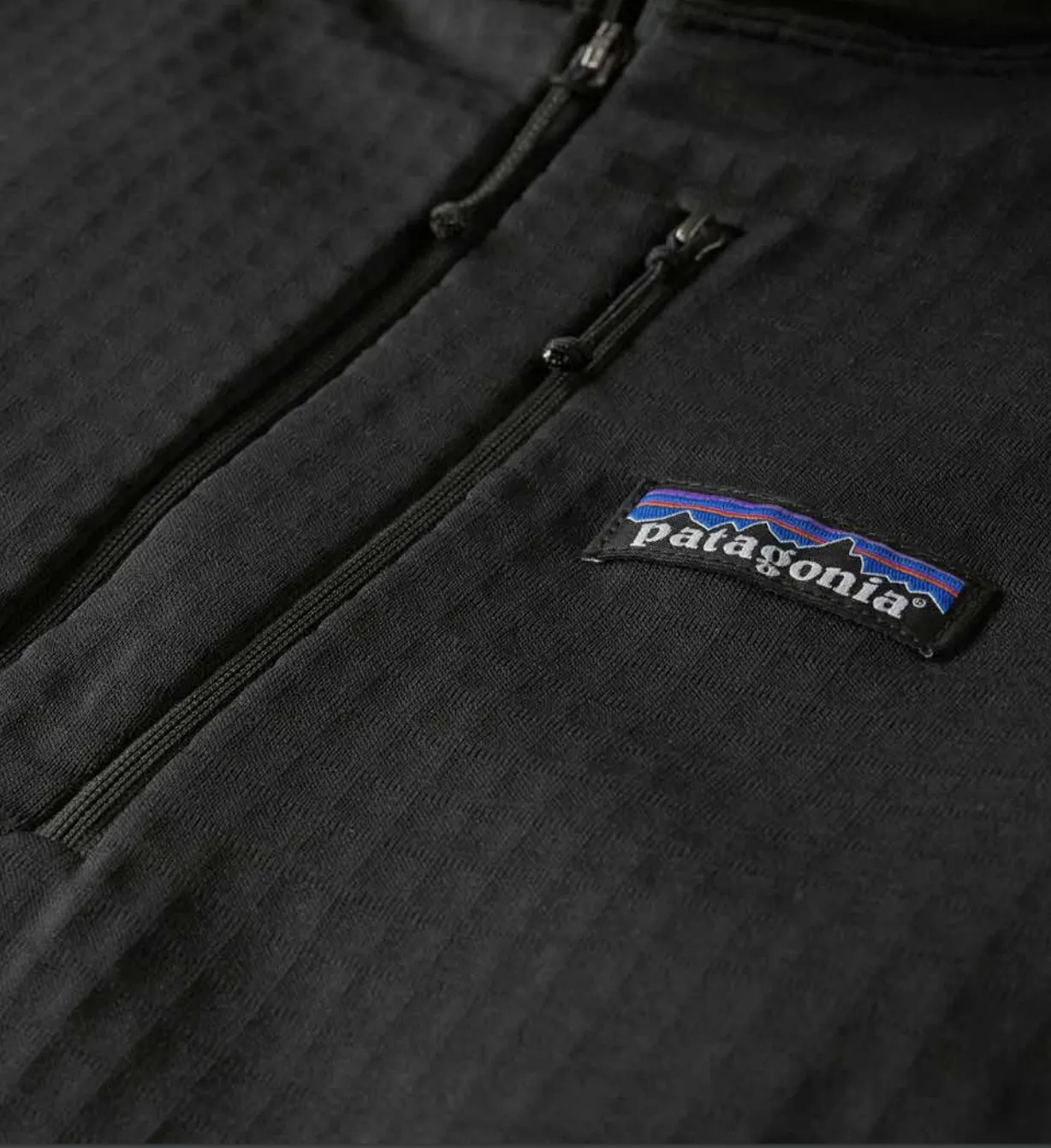 Patagonia detail label by anthem branding