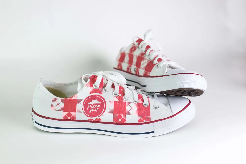 Pizza Hut Custom Converse by Anthem Branding 4