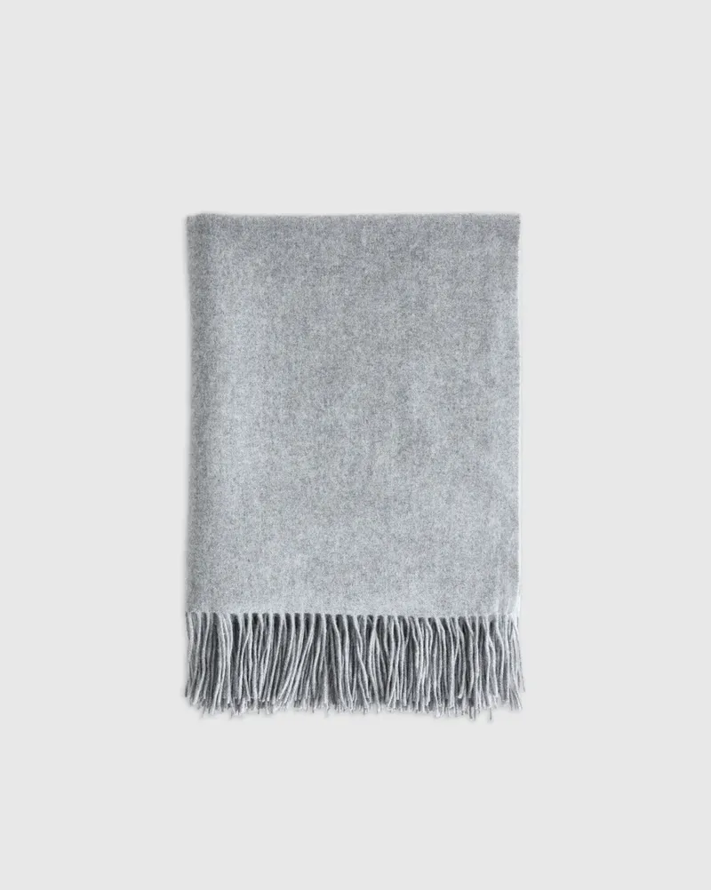 Quince cashmere throw blanket by anthem branding