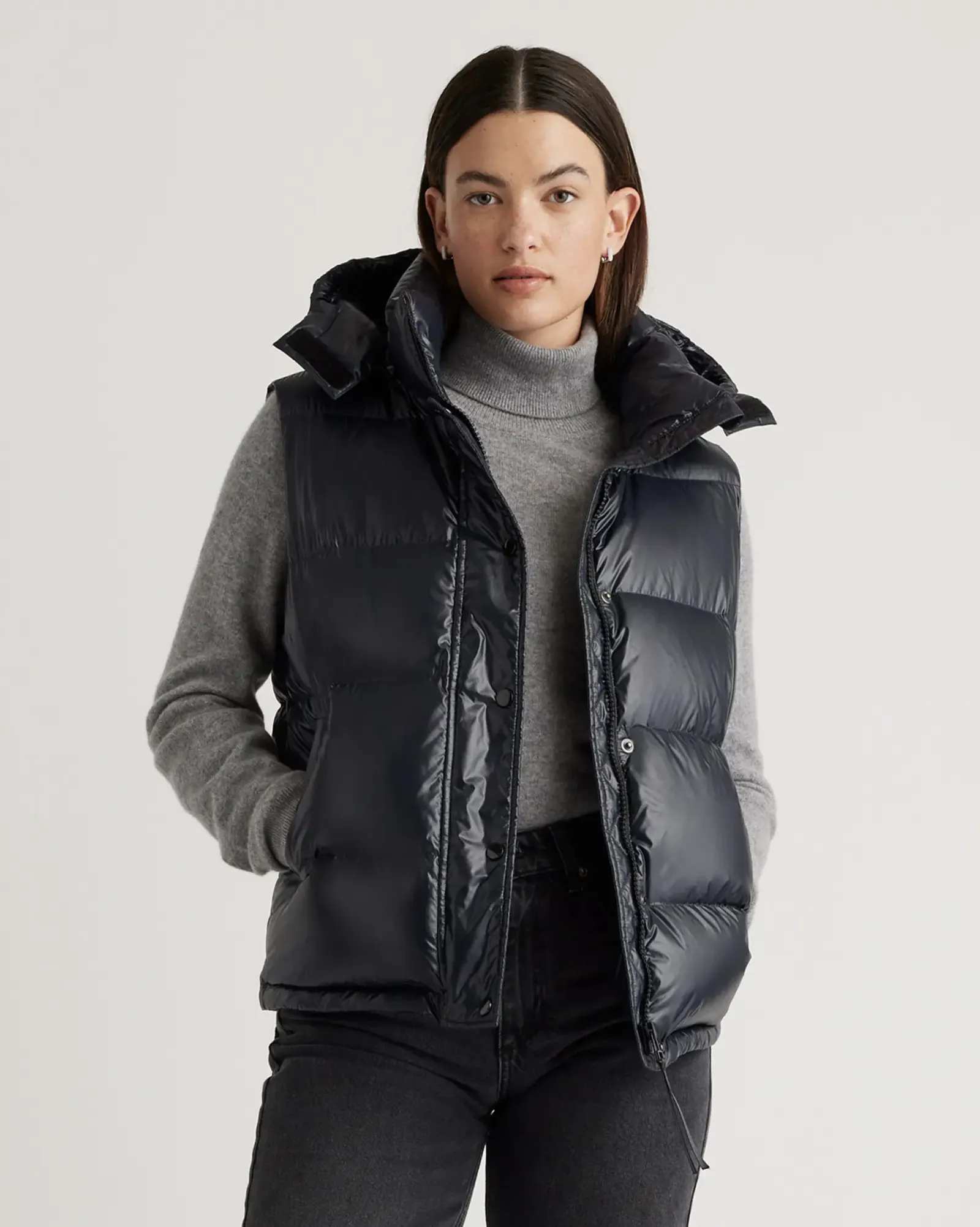 Quince puffer vest by anthem branding