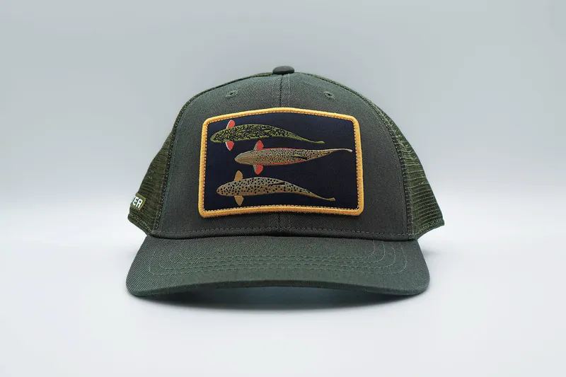 Rep your water 6 panel trucker hat by anthem branding 1