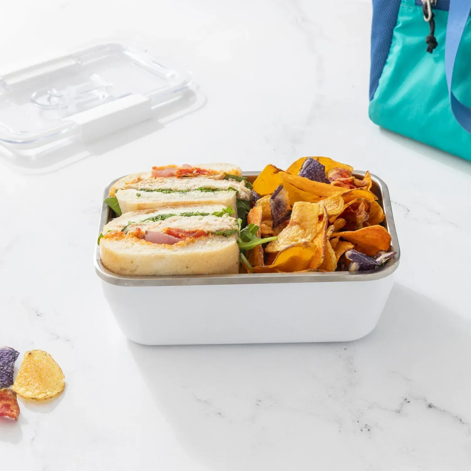 Rigwa travel lunch box 8x5 snowbird by anthem branding 2