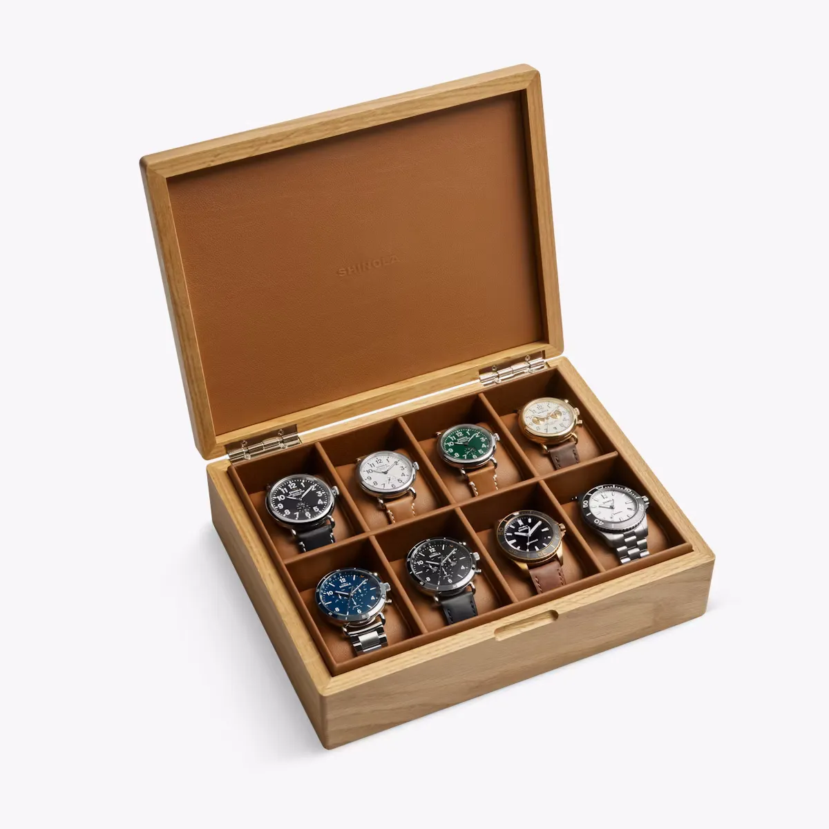 Shinola Eight Watch Collectors Box corporate sales by anthem branding 2