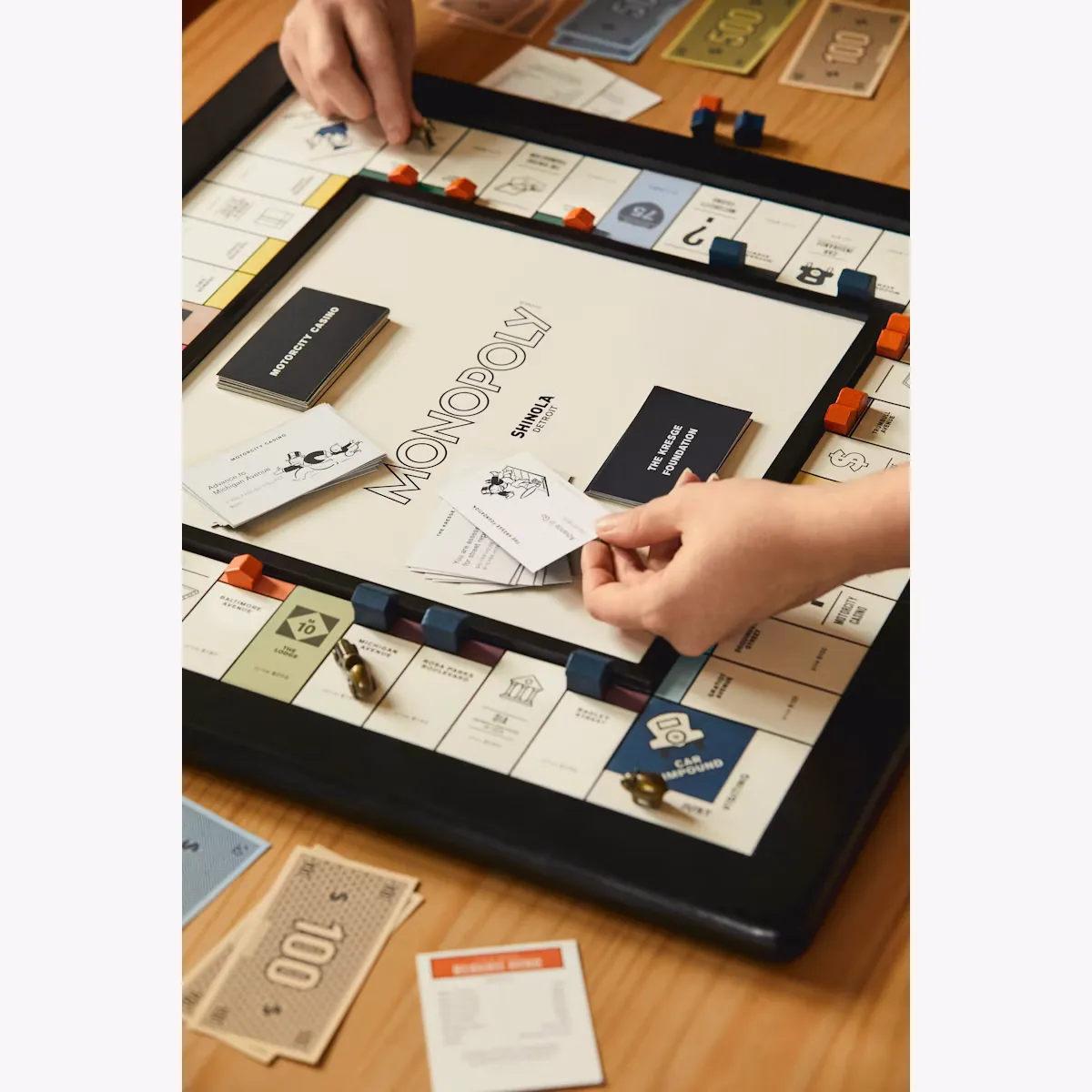 Shinola Monopoly Shinola Detroit Edition corporate sales by anthem branding 1