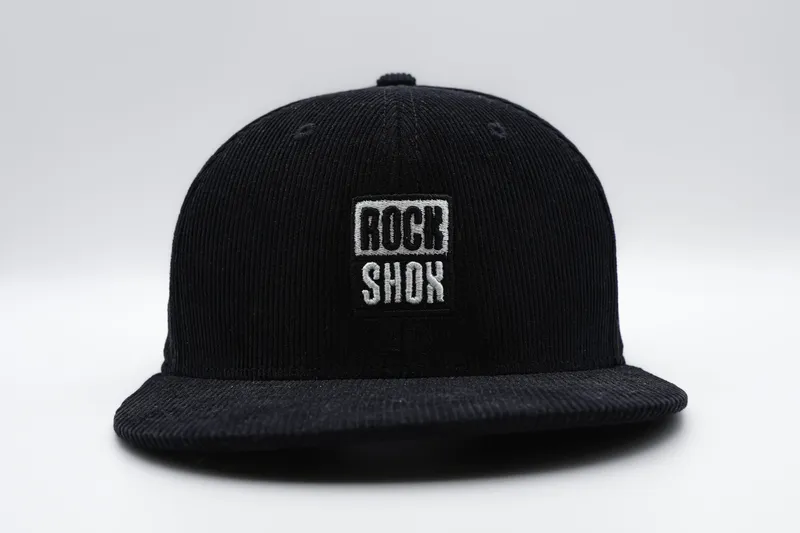 Snapbacks 6 panel rock shox anthem branding 1