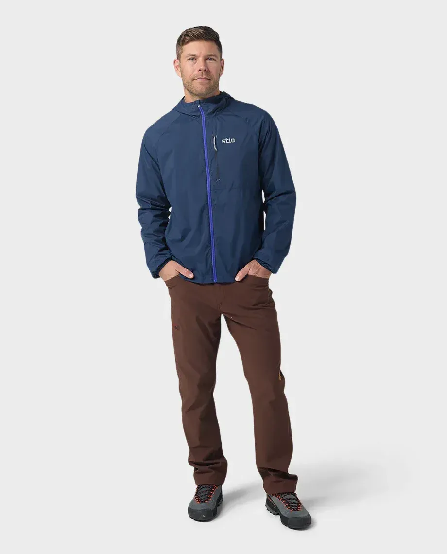 Stio Second Light windshell group mens sales by anthem branding