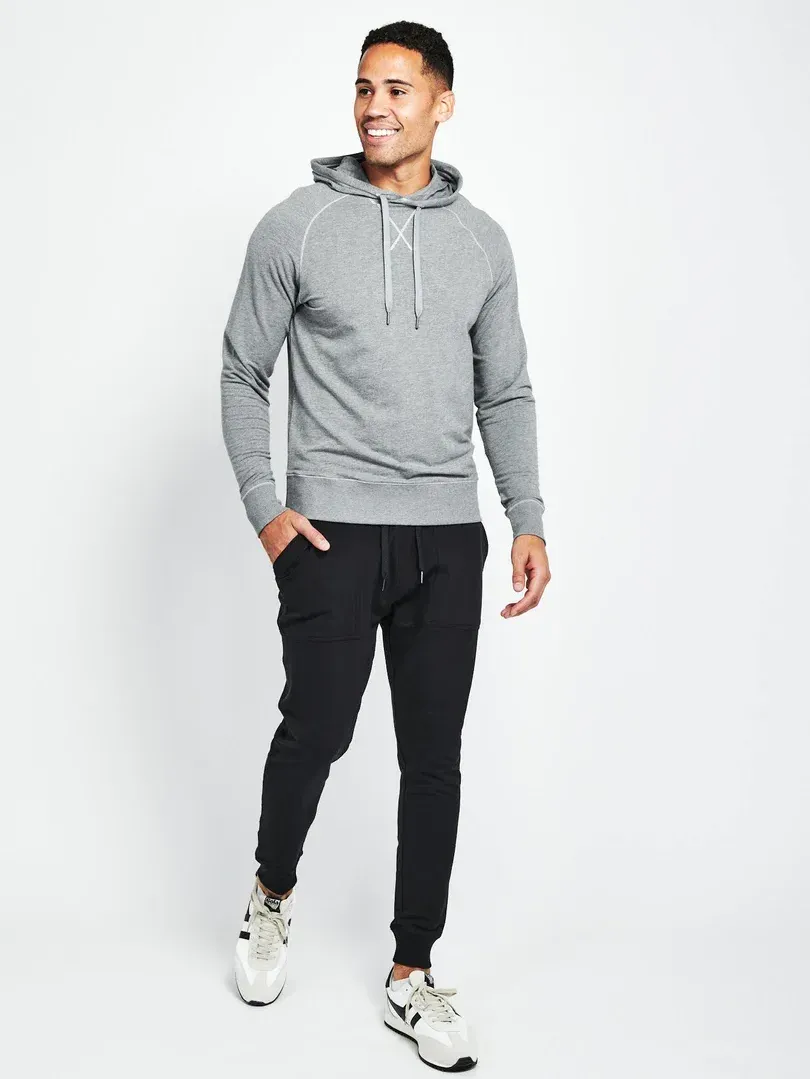 TASC varsity french terry hoodie by anthem branding