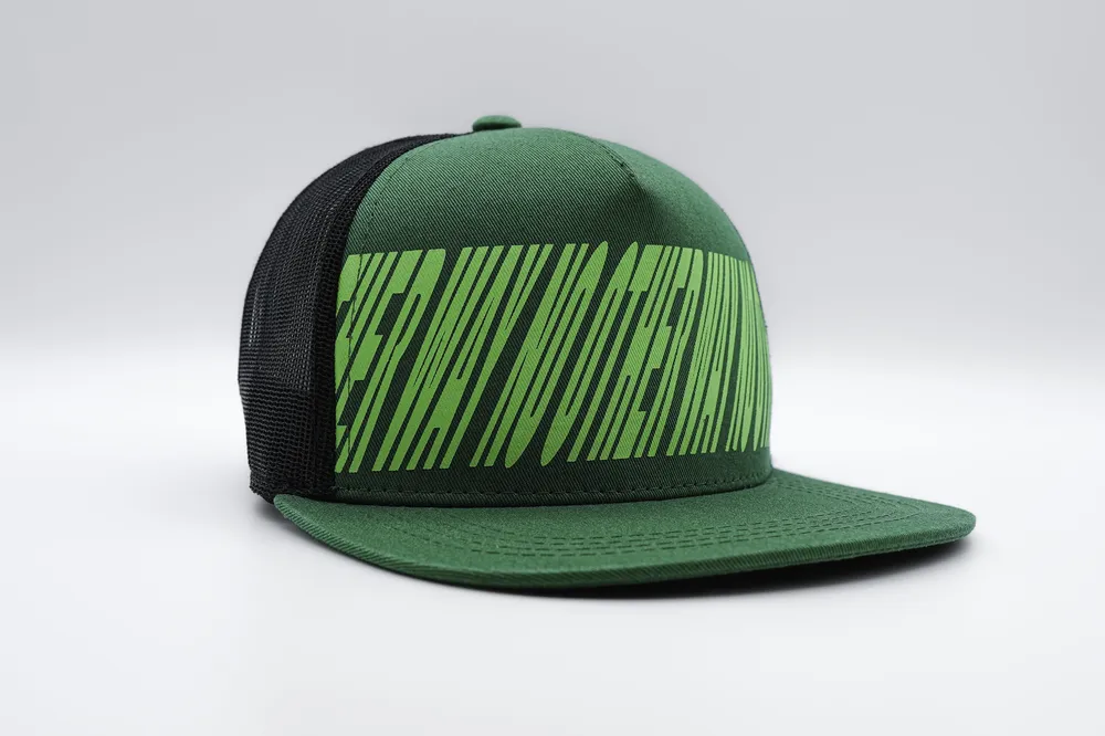 Trucker hats brushed cotton norco anthem branding 3