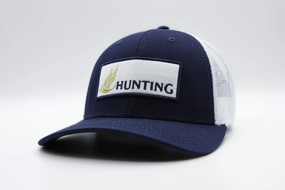 Trucker hats hunting anthem branding 3