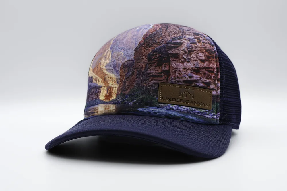 Trucker hats sublimated under canvas anthem branding 2