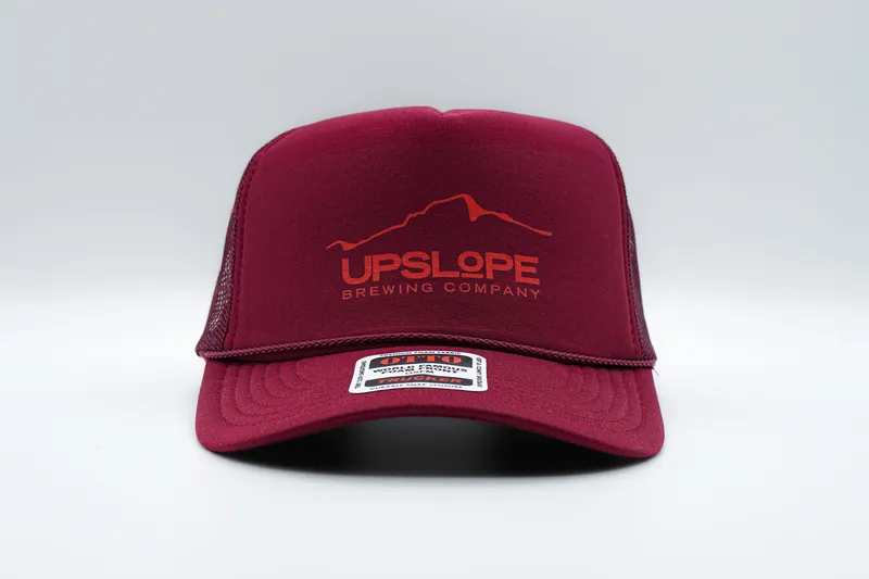 Upslope brewing co otto trucker red